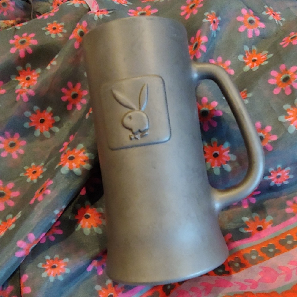 Playboy Stein W/Clear Glass bottom